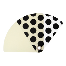 Pocket Size Uchiwa Polka Dot