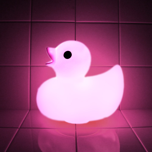 Duck Bath Light Deluxe Pink