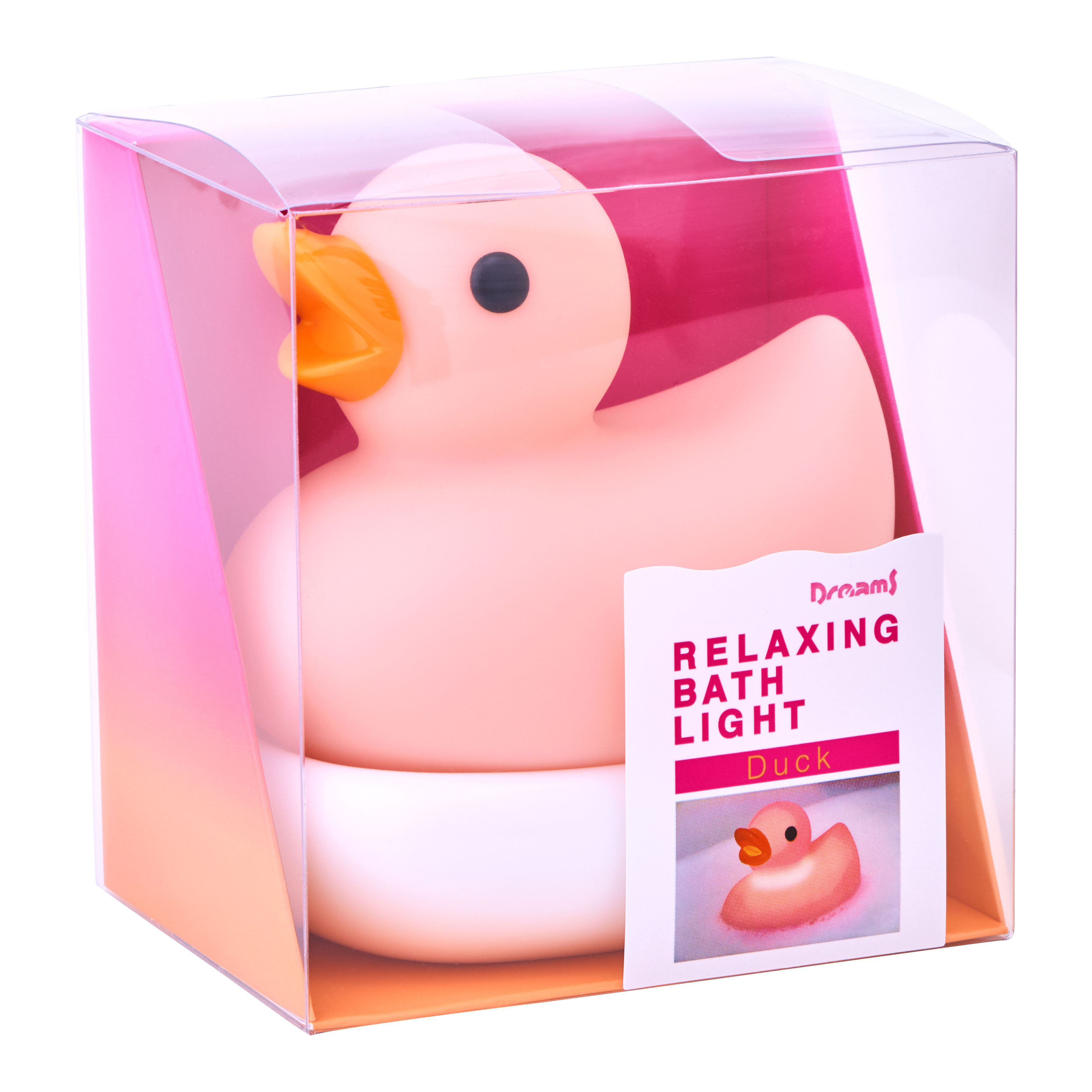 RELAXING BATH LIGHT -Duck- Pink