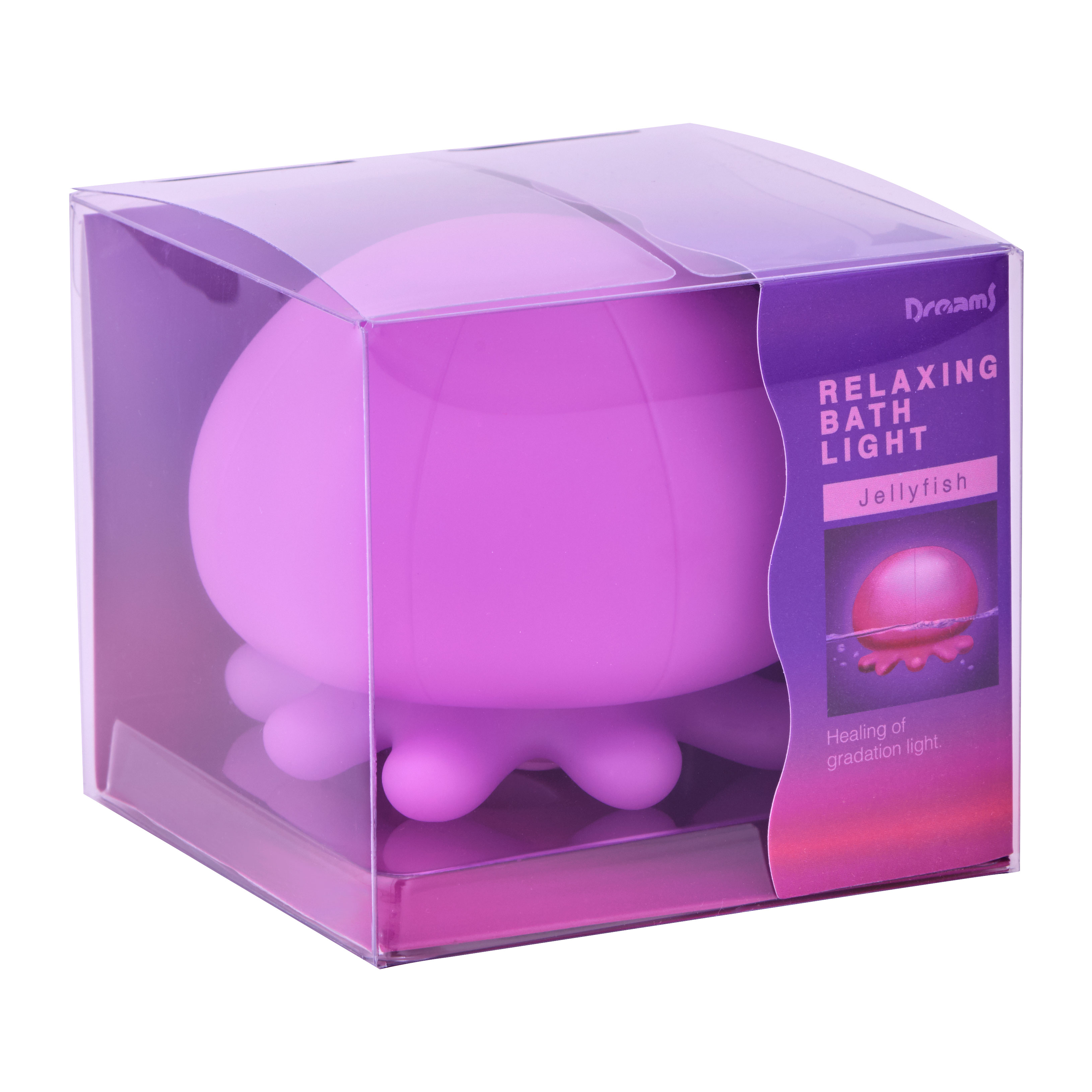 Relaxing Bath Light -Jellyfish- purple