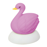 Swan Bath Light Purple