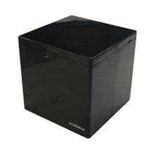 Ashtray Cube Black