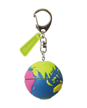 Earth Case Key Chain Multi